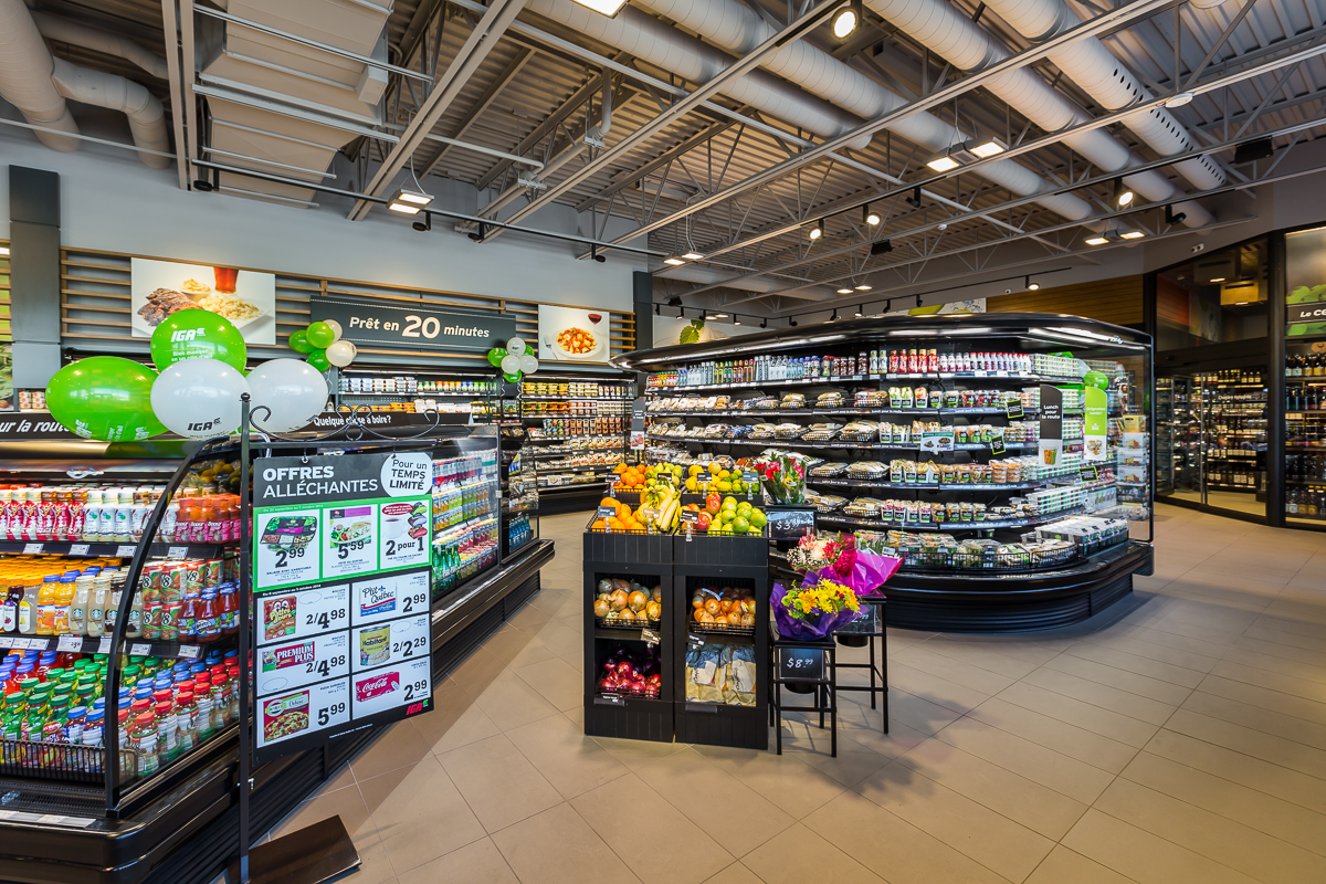 IGA mini et IGA express Réfrigération Commercial, institutionnel et industriel Chauffage